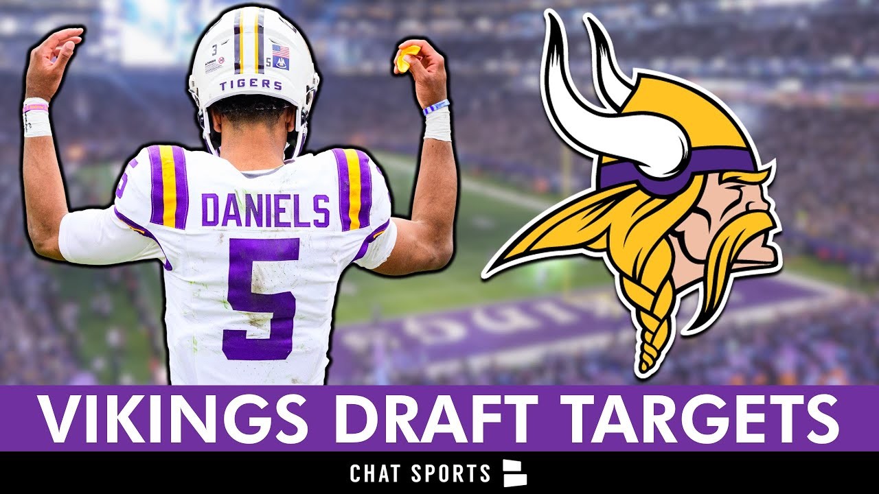 Vikings Draft Rumors Top 10 1st Round Draft Targets, According To Mel