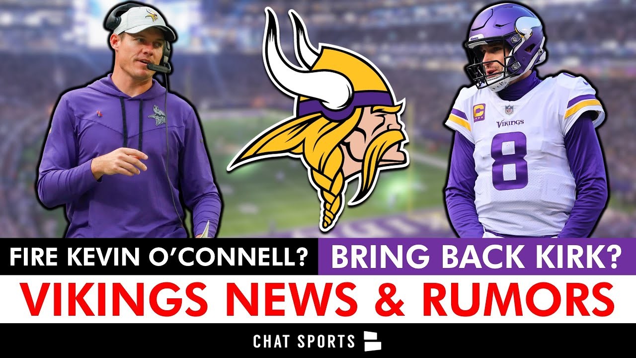 Fire Kevin O’Connell? Extend Kirk Cousins? Minnesota Vikings Rumors