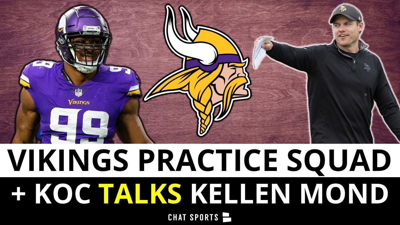 Minnesota Vikings Practice Squad Breakdown + Kevin O’Connell Talks