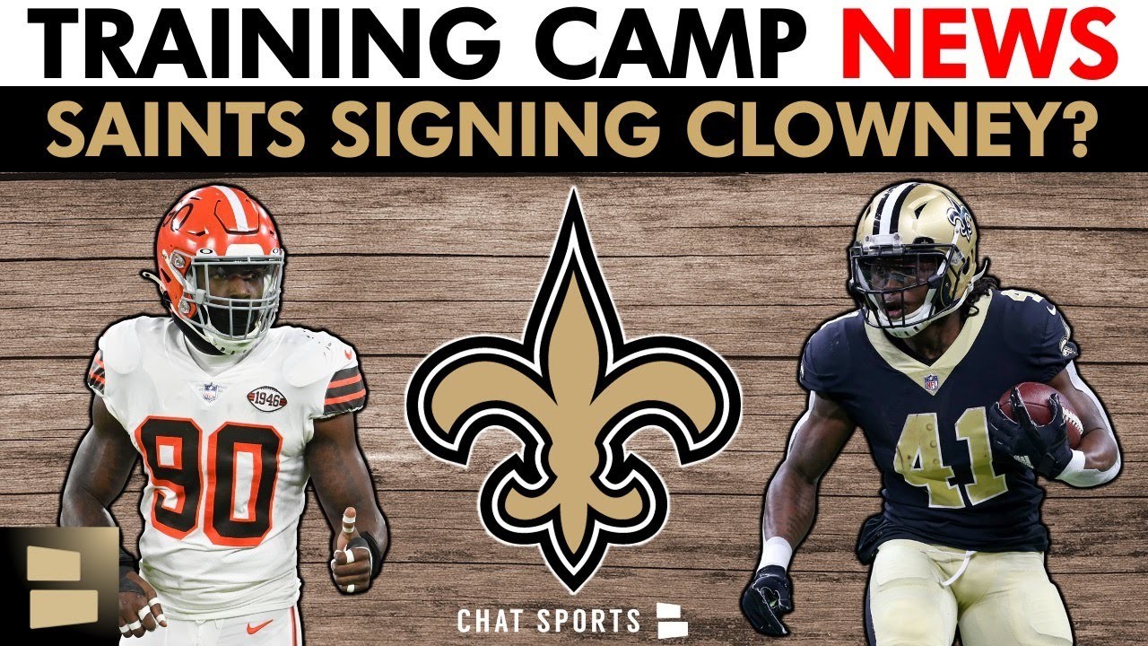 New Orleans Saints Training Camp Dates Announced + Saints News On