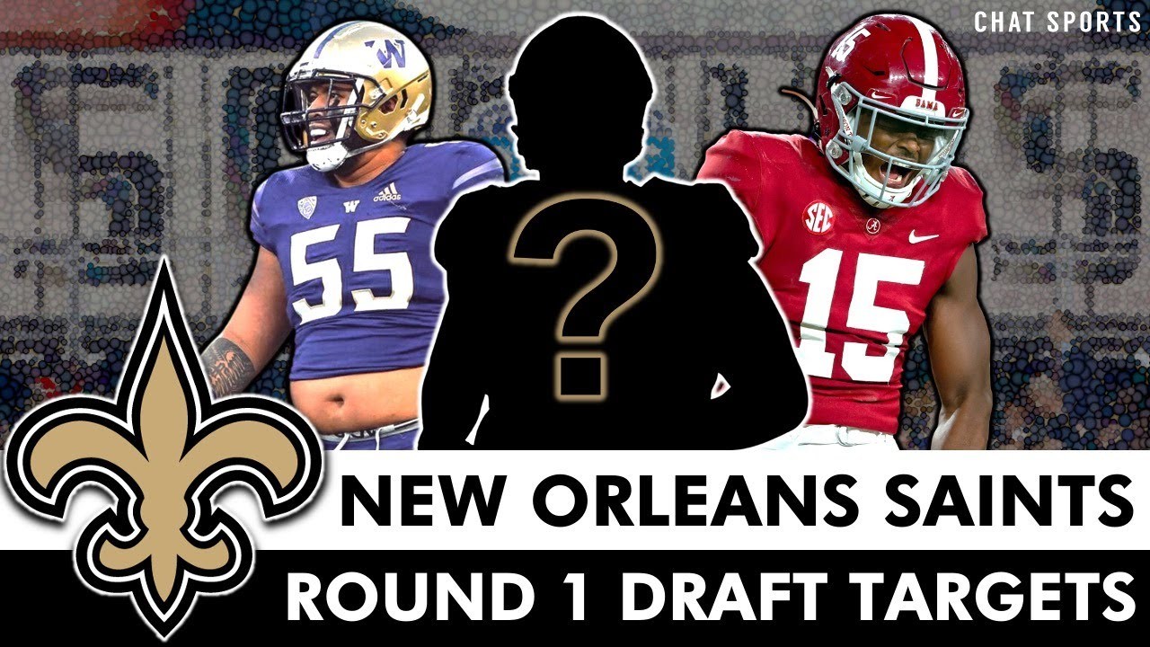 New Orleans Saints Draft Rumors Round 1 NFL Draft Targets For The