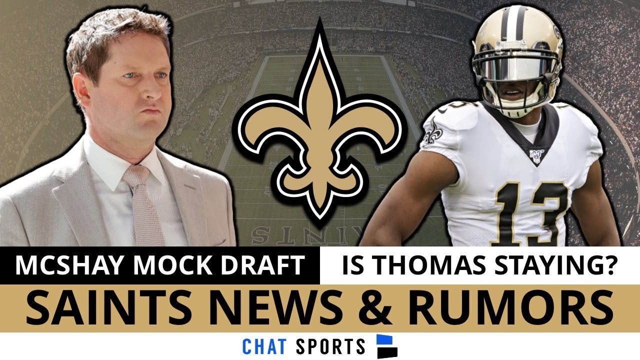 Saints Super Bowl CONTENDERS? Todd McShay NFL Mock Draft + Saints