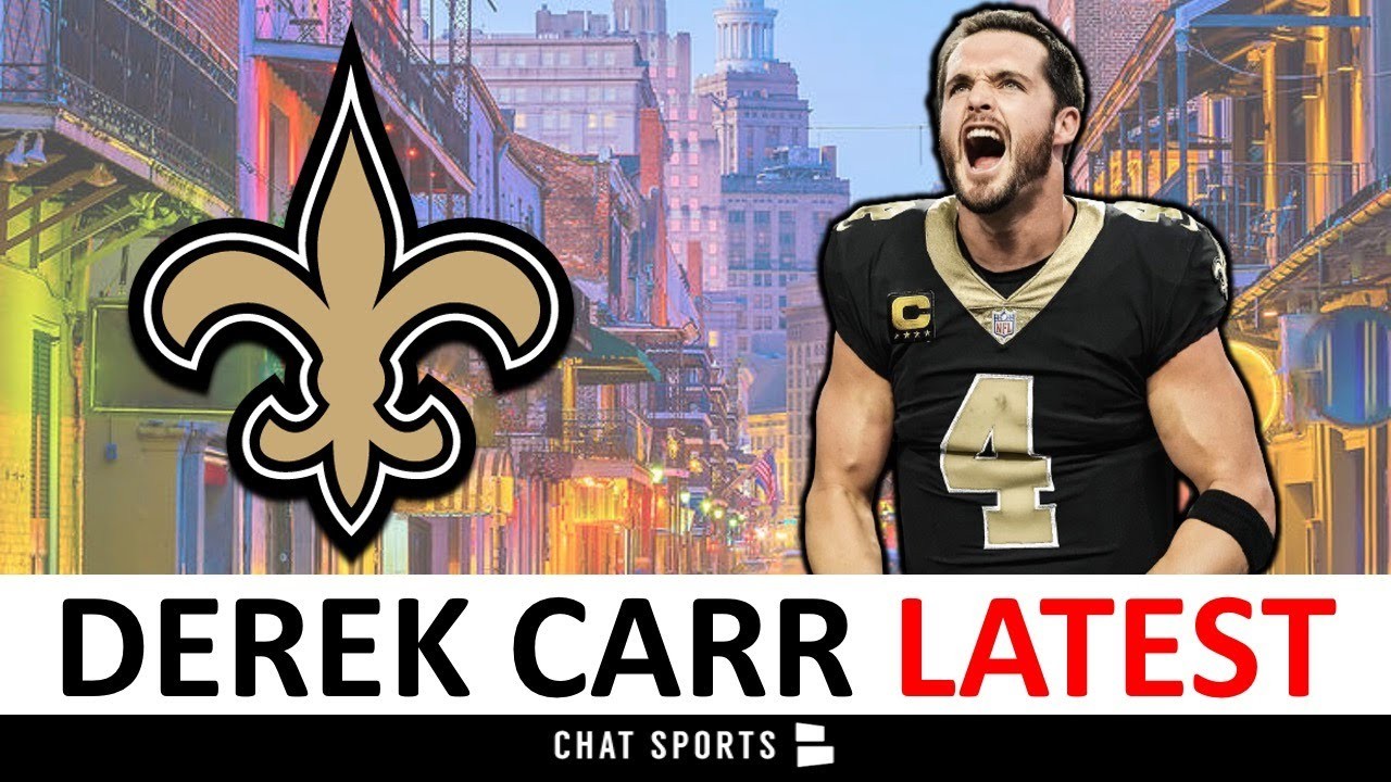 New Orleans Saints - It's Official: Derek Carr will be No. 4️⃣ for the # Saints Order your jersey or shirt here: neworlns.co/CarrJersey