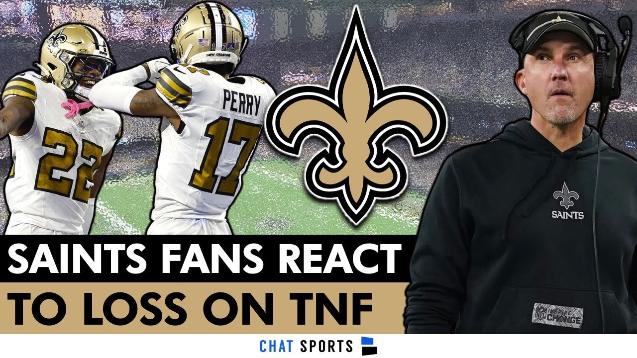 Saints Fans REACT After TNF Loss To Rams Ft Fire Dennis Allen, Derek ...