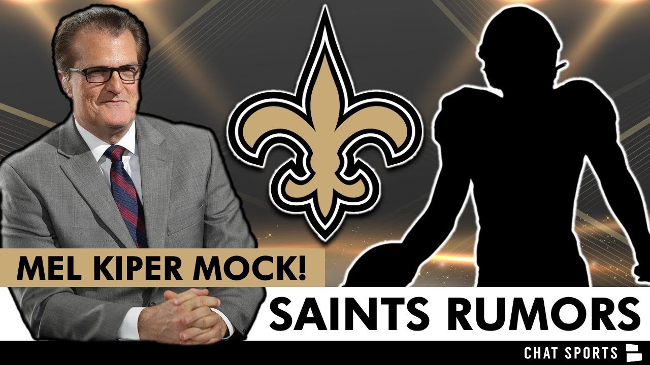 New Orleans Saints Draft A Wide Receiver In ESPN’s Mel Kiper’s First