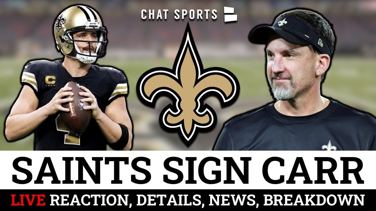 Derek Carr signing with Saints in NFL free agency 2023