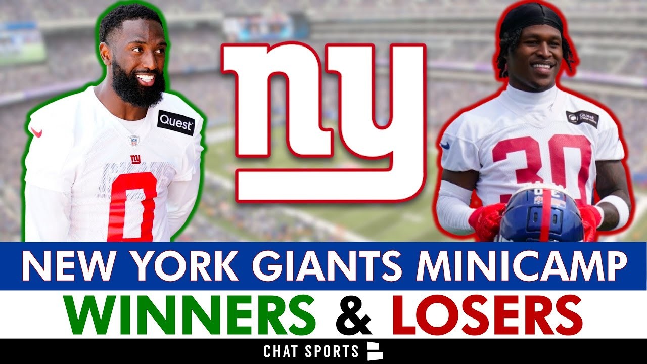 New York Giants Minicamp Winners & Losers Ft. Parris Campbell