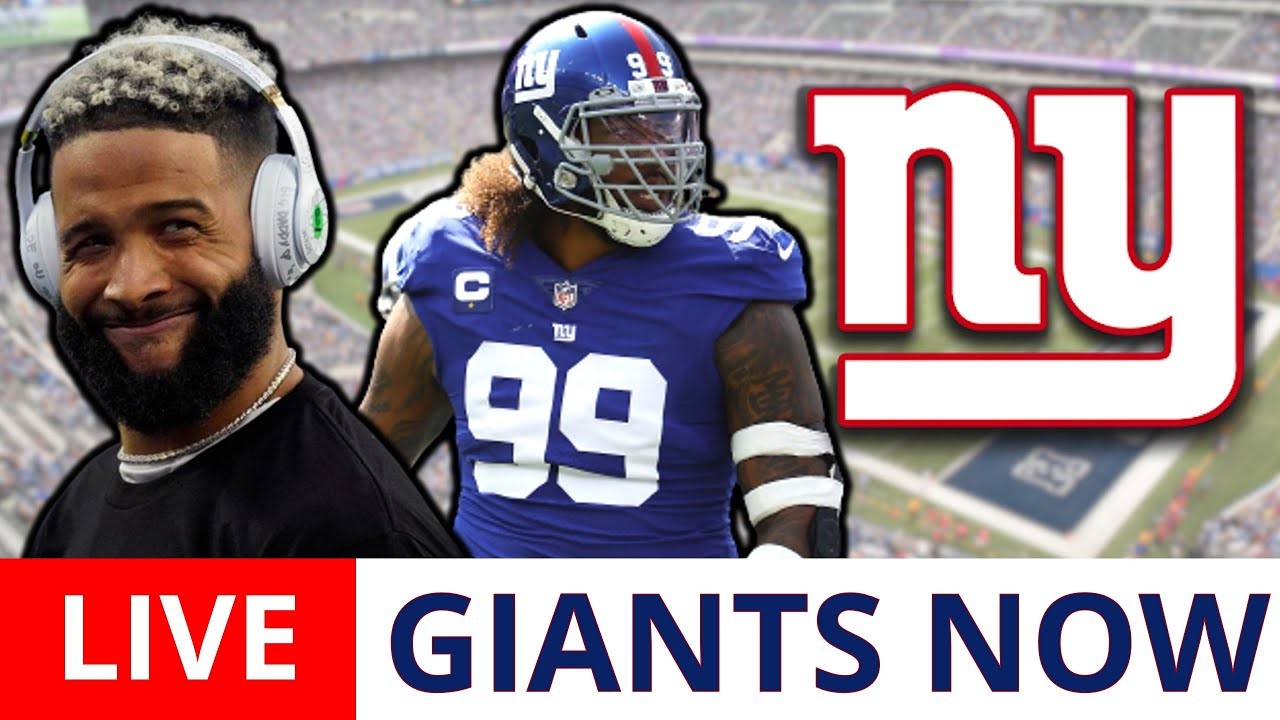 LIVE: New York Giants News & Rumors On Odell Beckham Jr, Giants Injury  Report Ft. Leonard Williams