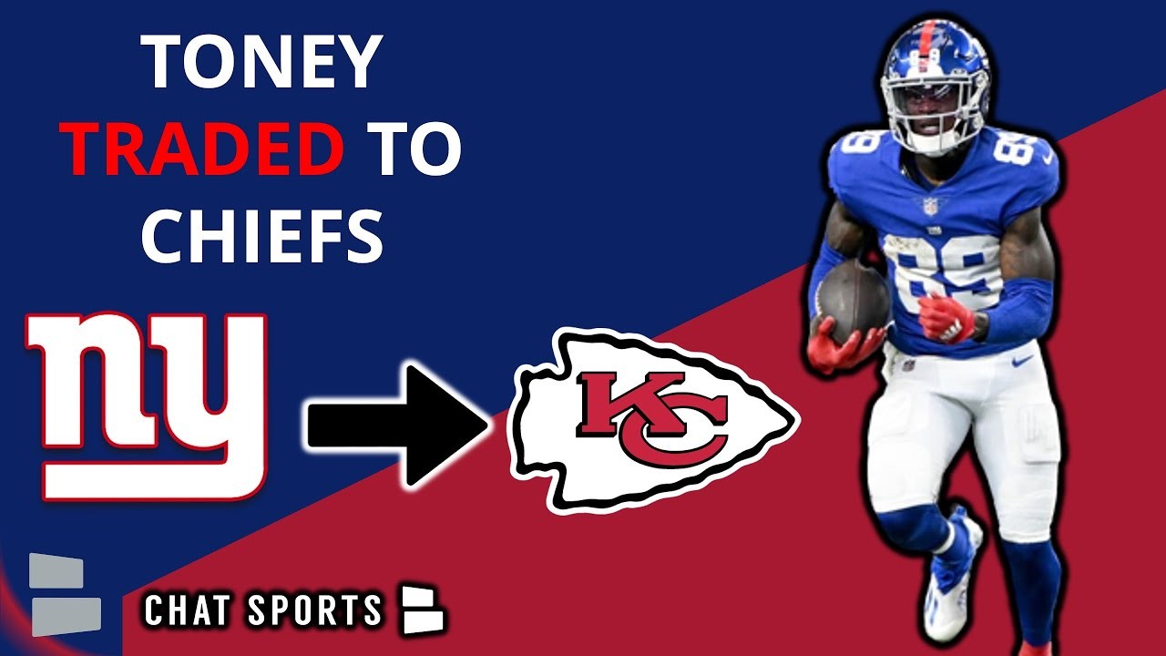 Kadarius Toney TRADED To Kansas City; NY Giants receive 2023 NFL Draft