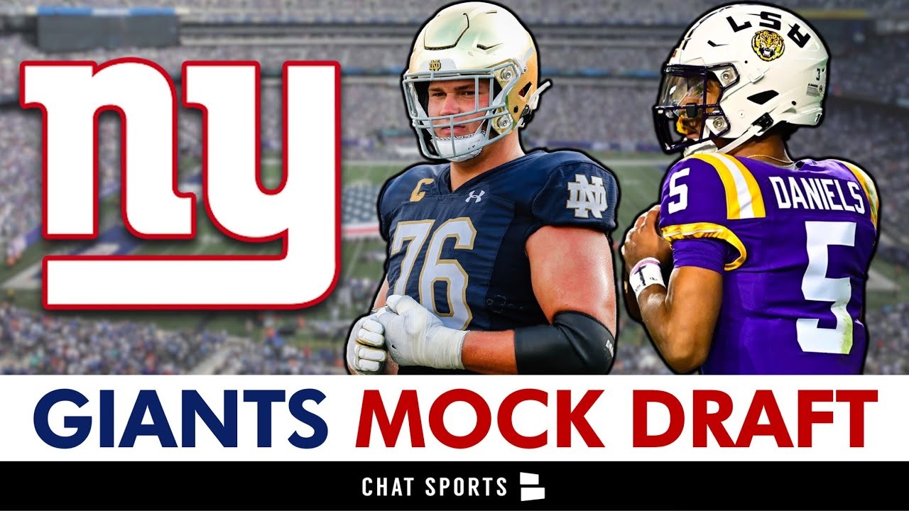 NY Giants 2025 NFL Mock Draft With 5 Pick