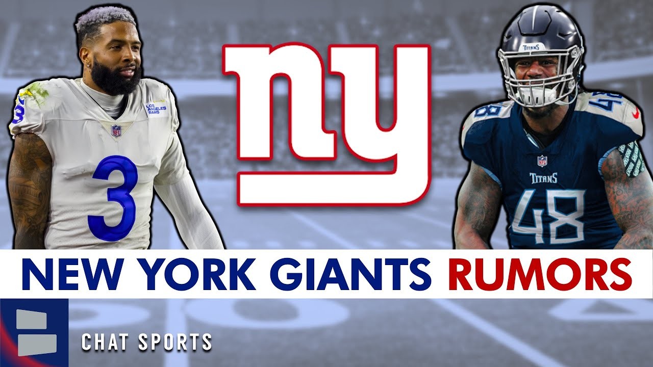 NY Giants Rumors on Odell Beckham Jr, Bud Dupree, DeAndre Hopkins