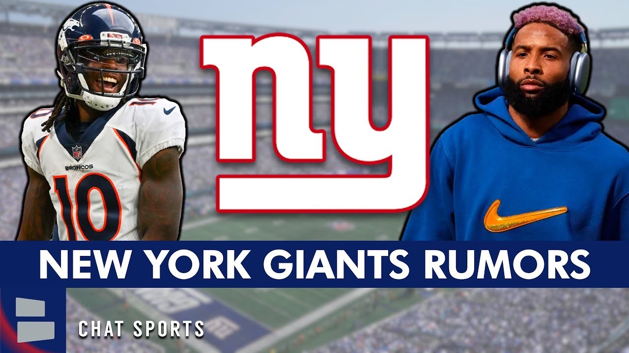 NY Giants Rumors on Odell Beckham Jr, Mike Evans, Andrew Thomas