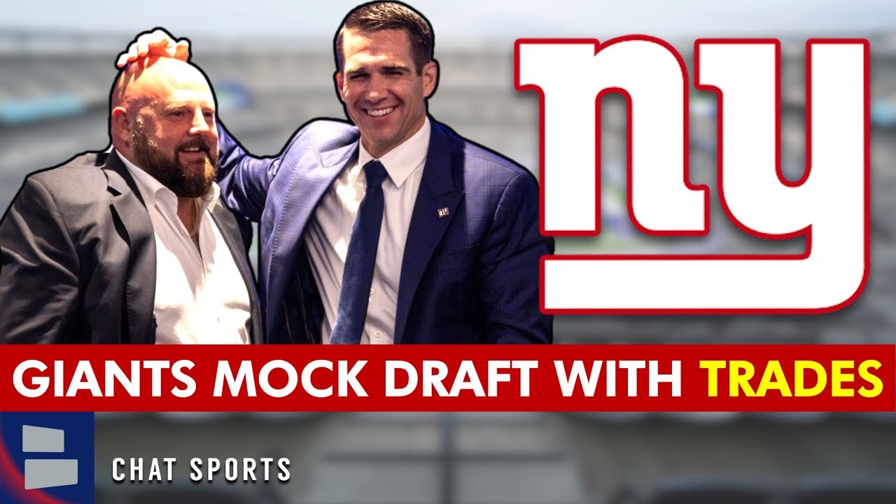 7Round Giants Mock Draft WITH TRADES New York Giants Rumors