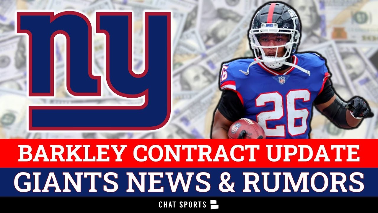 MAJOR Saquon Barkley Contract Update New York Giants Rumors, News