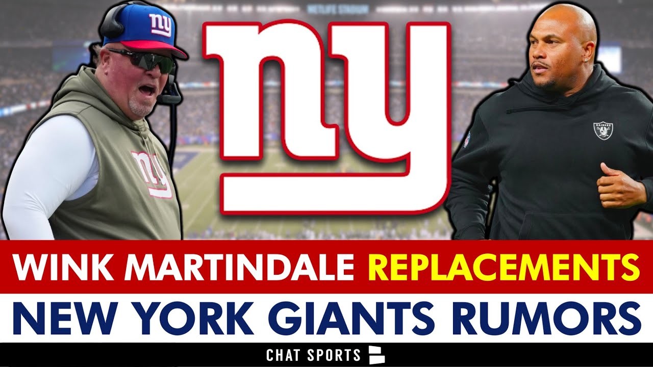 Wink Martindale REPLACEMENTS: Top 10 Giants DC Candidates Ft. Antonio ...