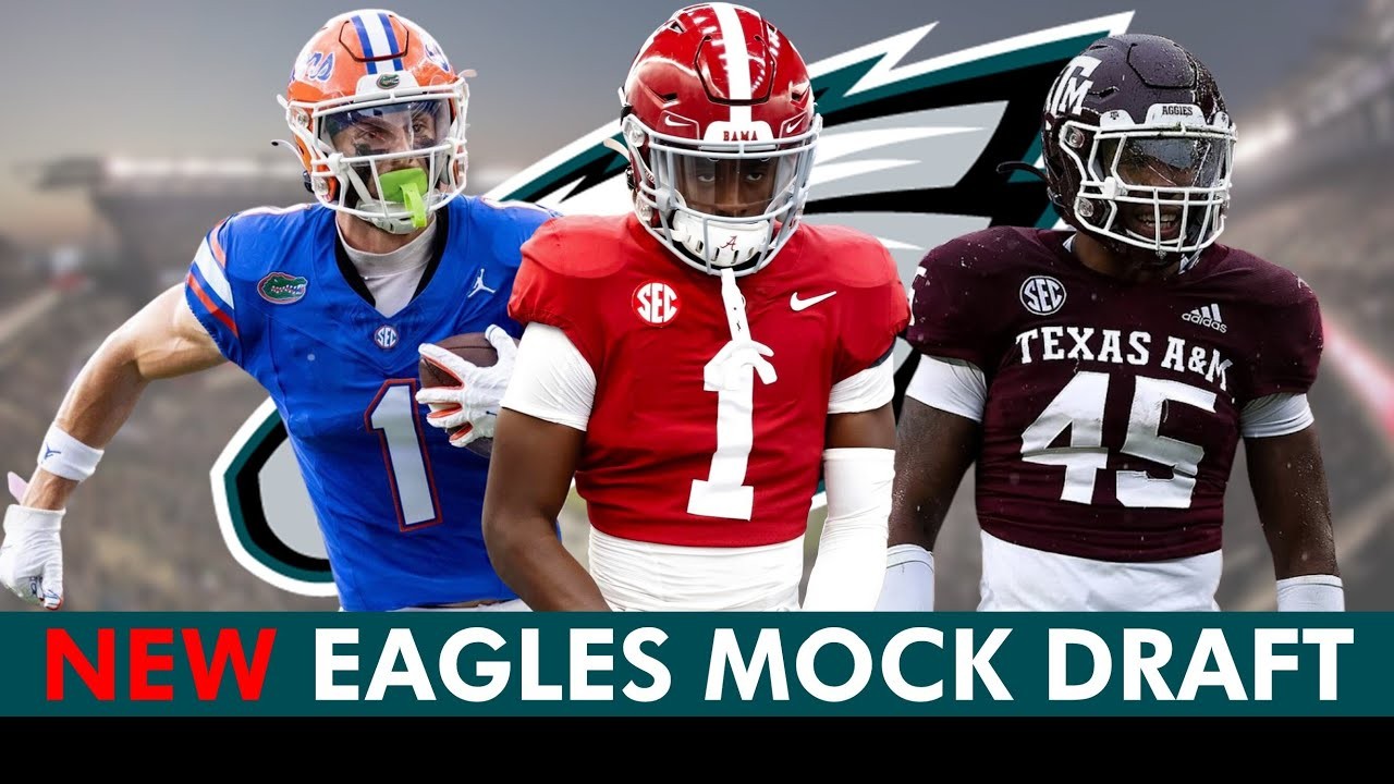 NEW 2024 Eagles Mock Draft 7Round Philadelphia Eagles Draft Picks For