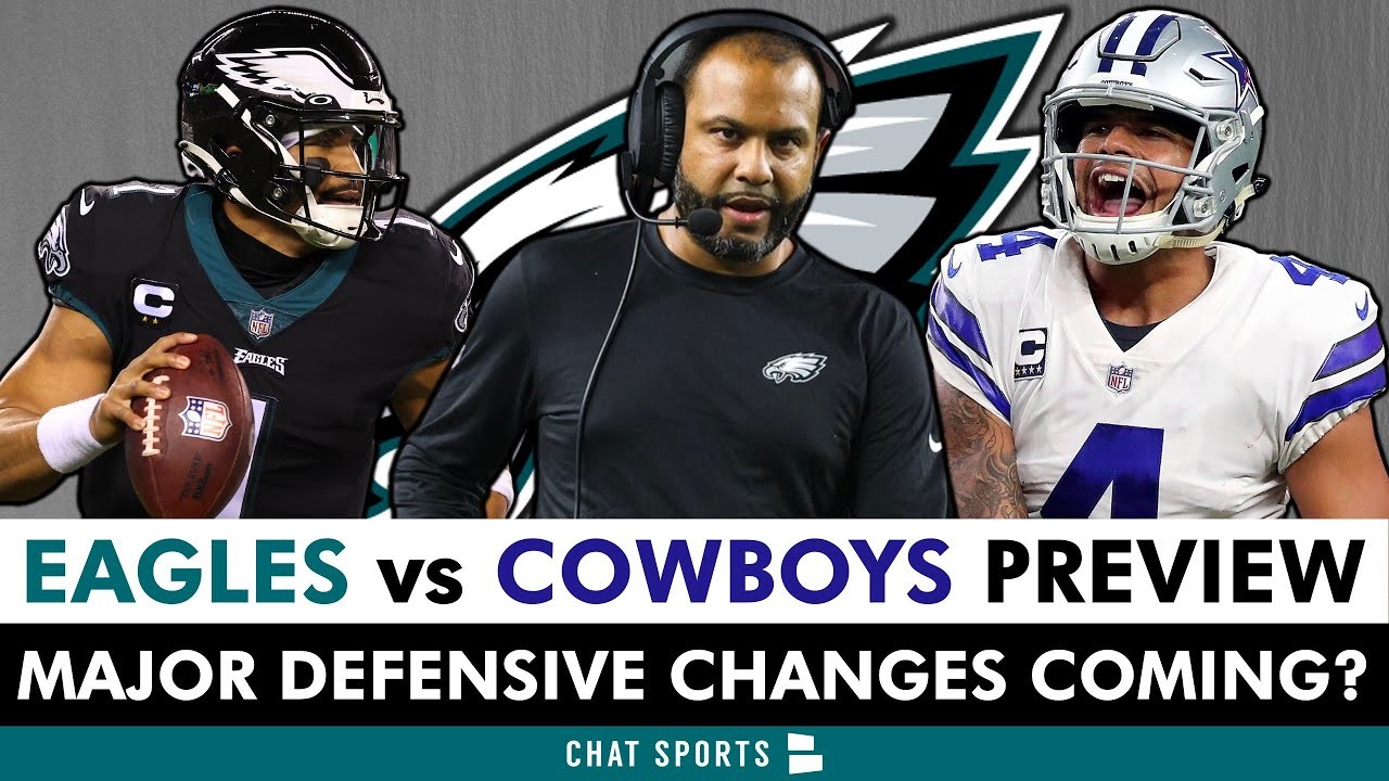 MAJOR Changes For The Eagles Defense Going Into Cowboys Game Eagles