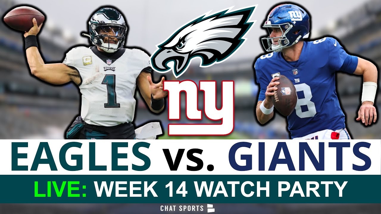 Eagles Vs Giants LIVE Streaming Scoreboard, Free Play-By-Play ...