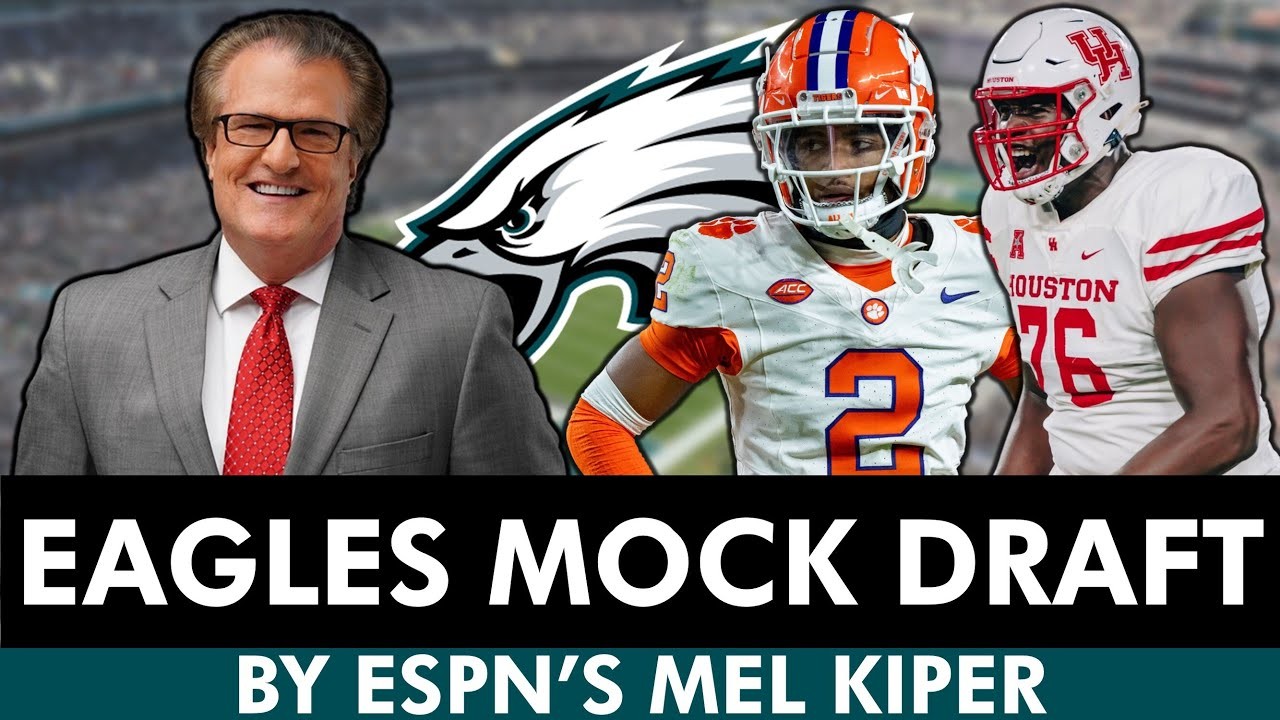 Mel Kiper 2024 Nfl Mock Draft Who Do Philadelphia Eagles Select In