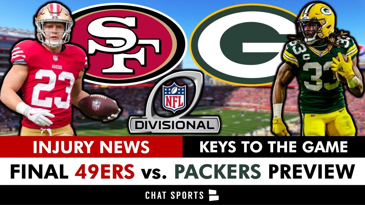 San Francisco 49ers vs. Green Bay Packers BIG Injury News, Stopping