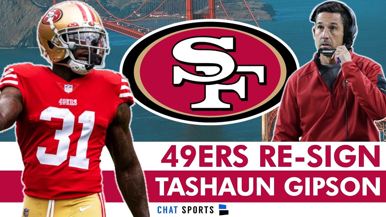 BREAKING San Francisco 49ers SIGN Tashaun Gipson To 1Year Contract