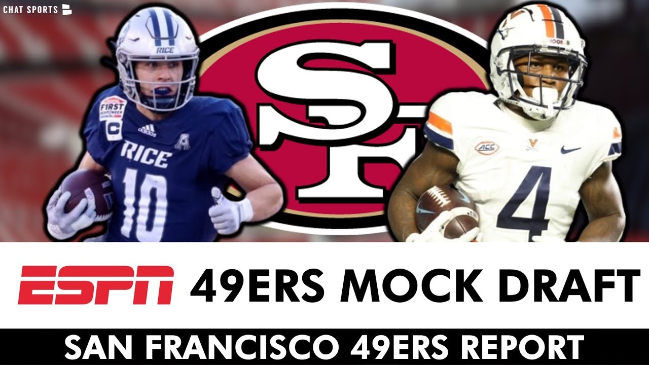 UPDATED San Francisco 49ers Mock Draft From ESPN Ft. Luke McCaffrey