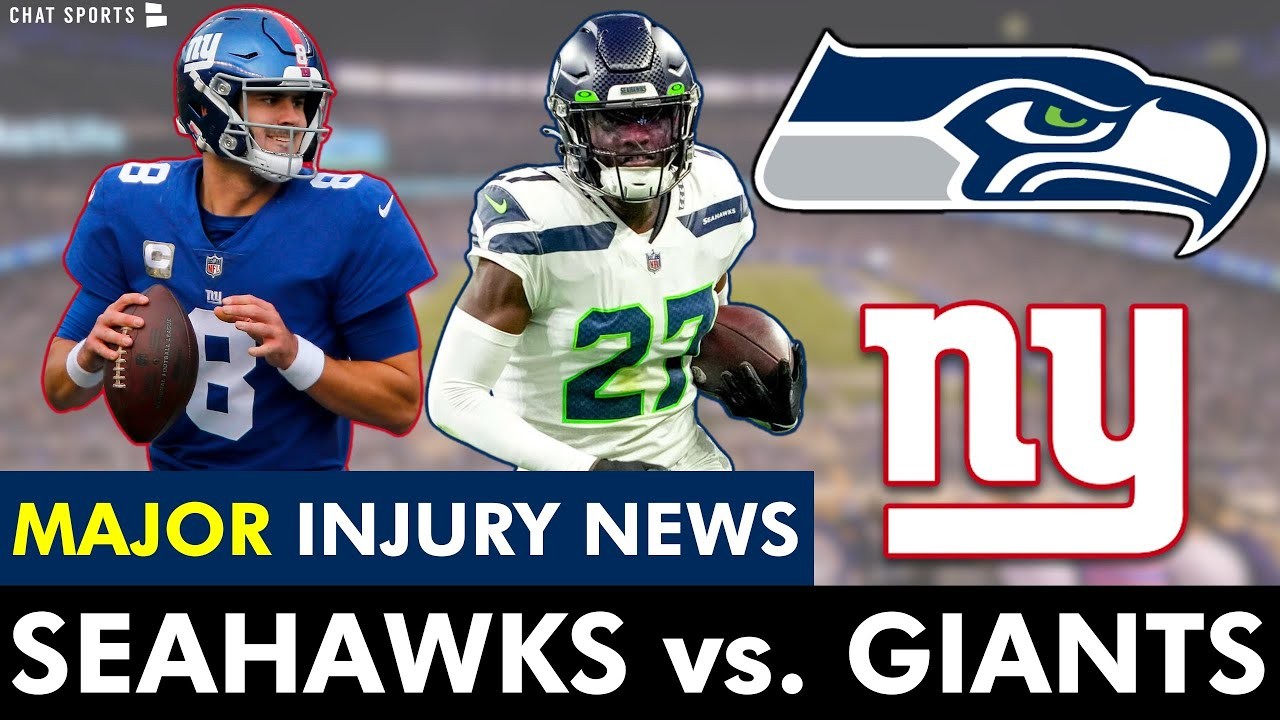 MAJOR Seahawks Injury News Ahead Of Seahawks vs. Giants +