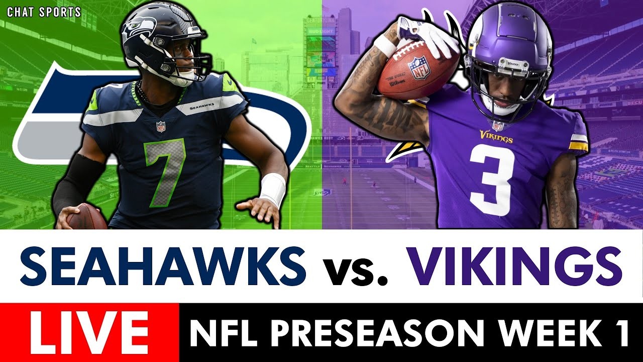 Seahawks vs. Vikings Live Streaming Scoreboard, Free Play-By-Play,  Highlights