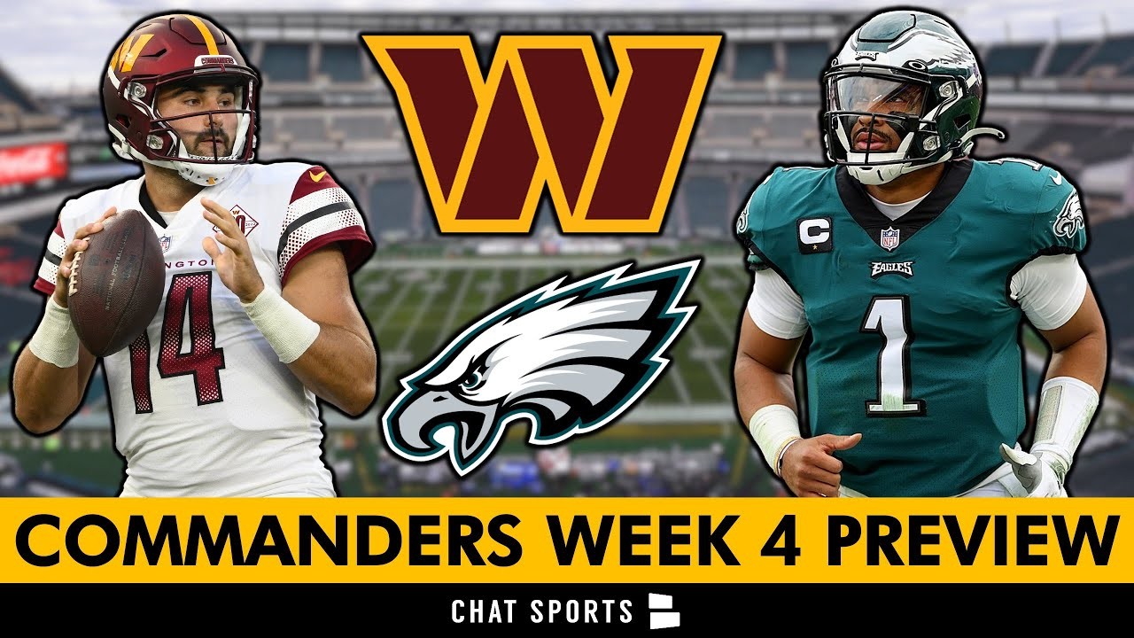 Commanders vs. Eagles Week 4 Preview: Score Prediction + Keys To