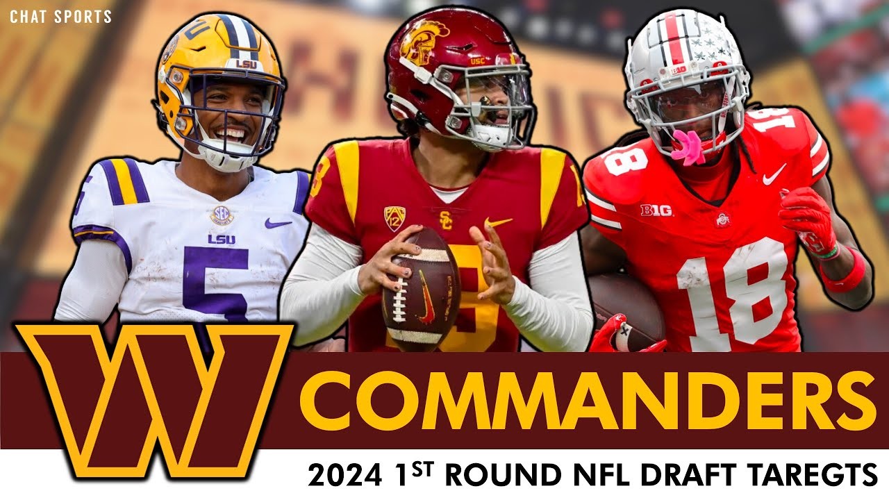 Commanders Draft Targets The Only 8 Players To Consider Taking In