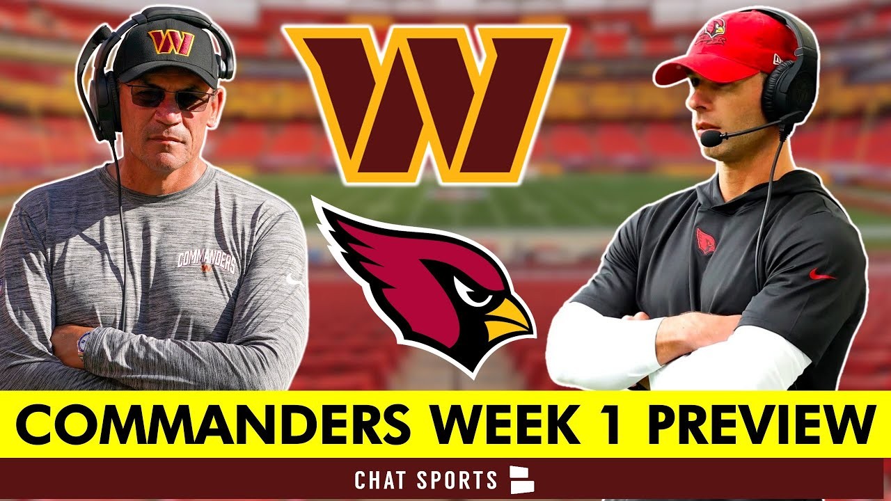 How To Watch: Cardinals At Commanders, Week 1