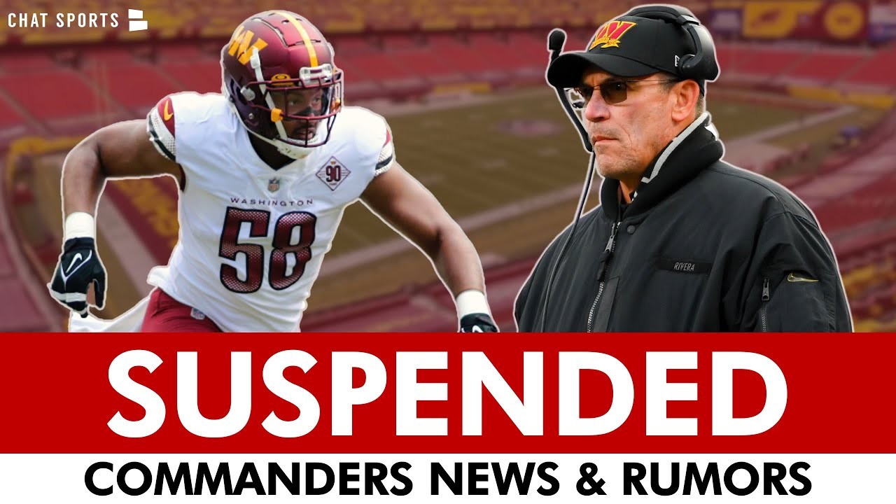 Commanders News & Rumors Shaka Toney SUSPENDED + Commanders Team Needs