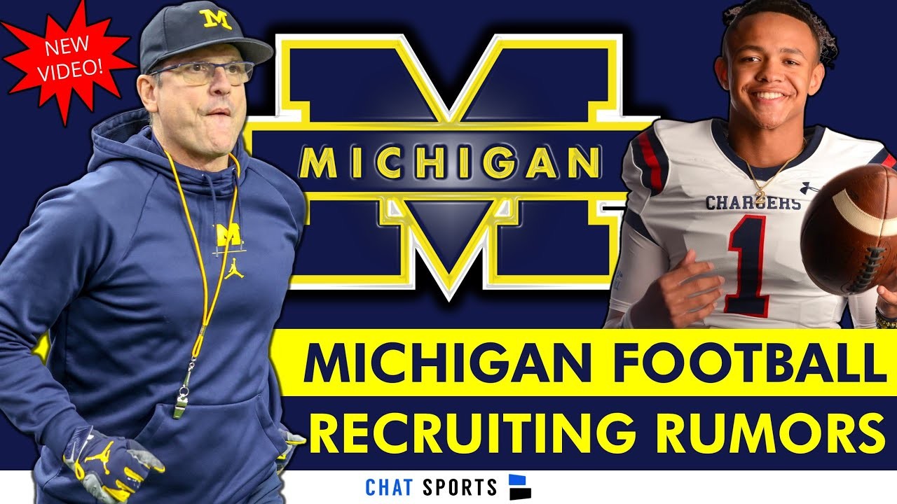 Michigan Football Recruiting Rumors After Jadyn Davis Commitment - Is 5