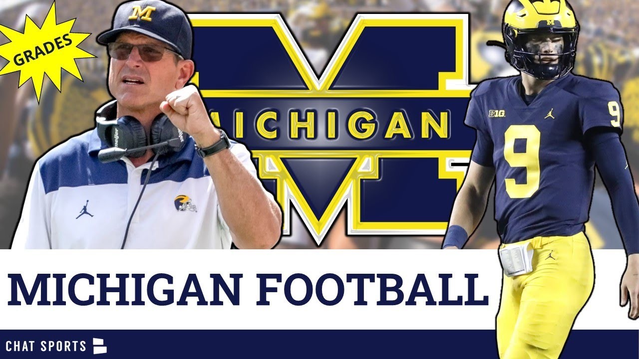 BIG-TIME Michigan Football Grades For Jim Harbaugh, JJ McCarthy, Mike ...