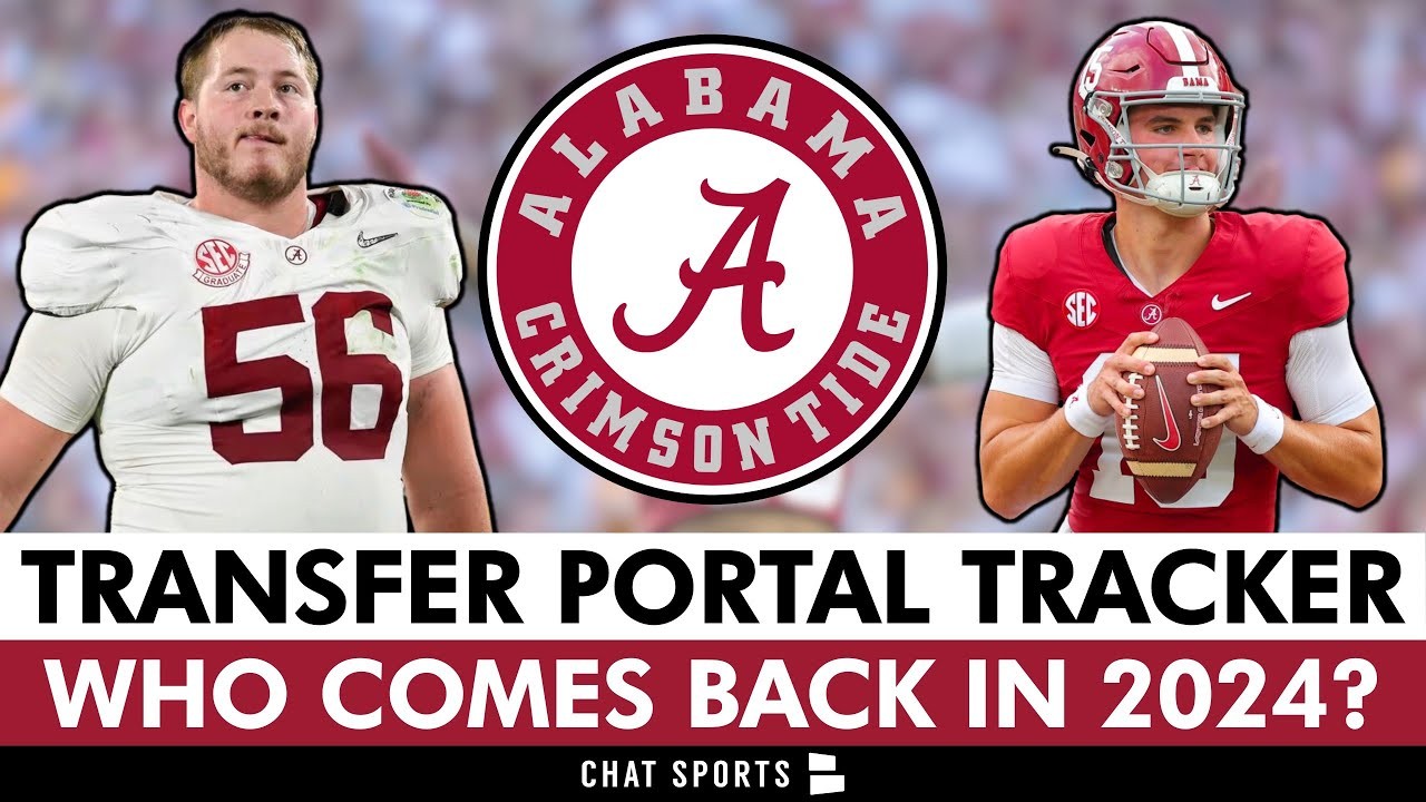 Alabama Football Transfer Portal News 2024 - Roby Vinnie