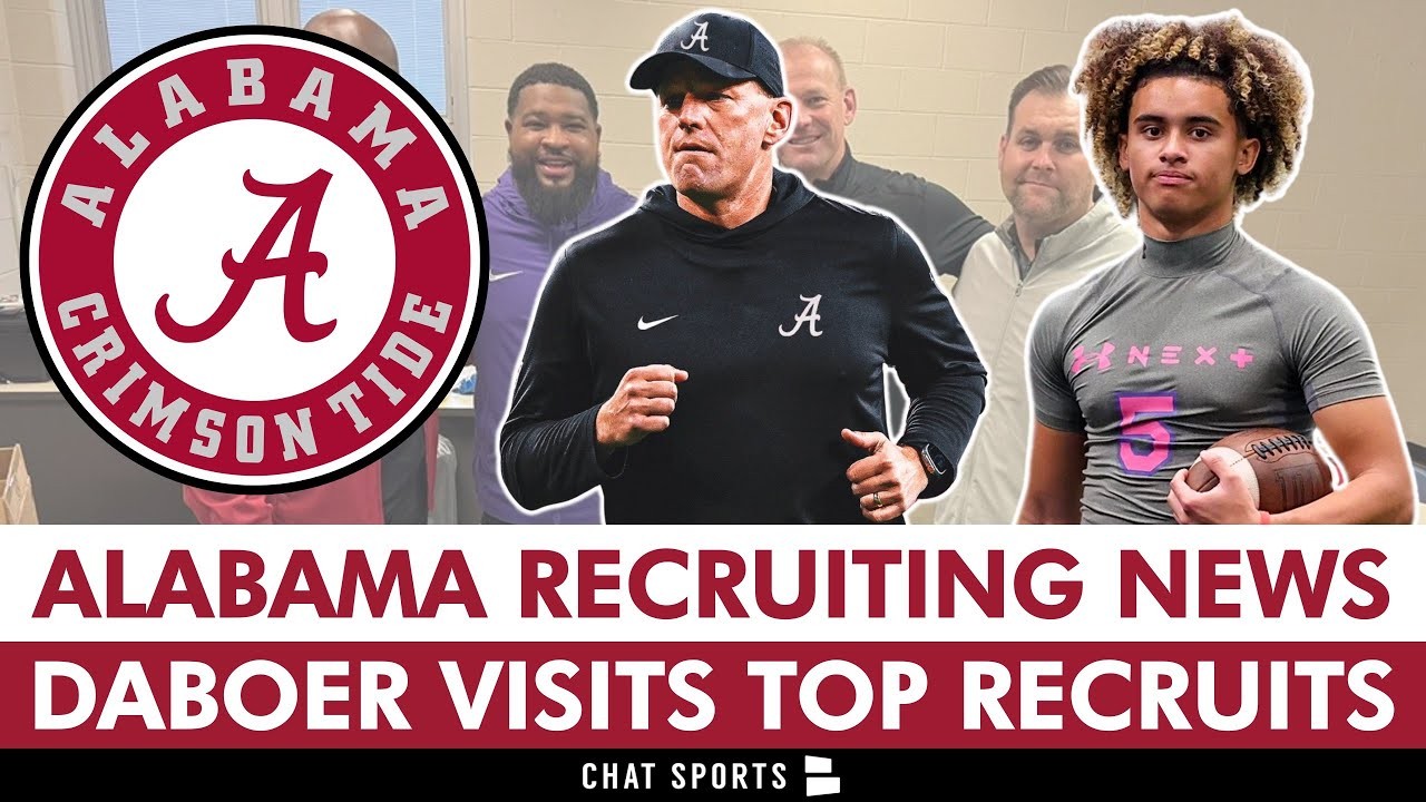 Alabama Football Recruiting Rumors Kalen DeBoer Visits Top 2025 QBs Julian Lewis & Deuce Knight