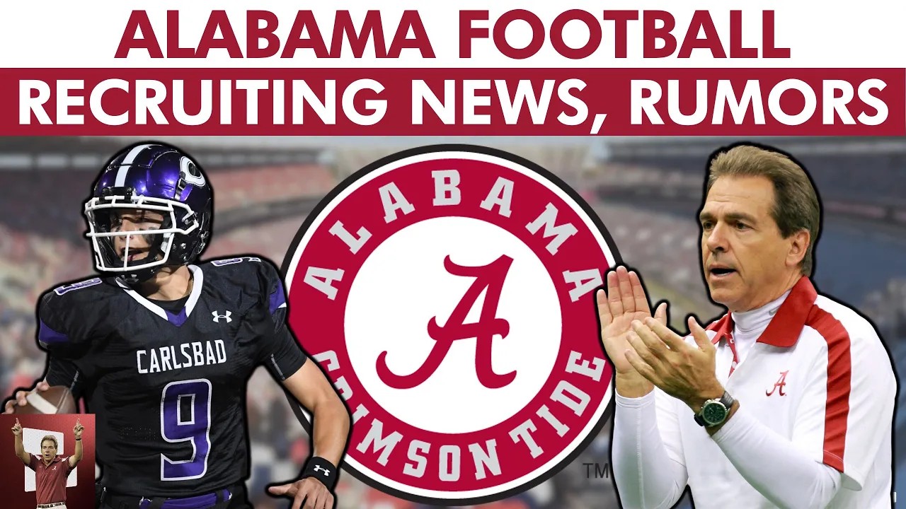 Alabama Football Rumors On Recruiting After Official Visits New Offer