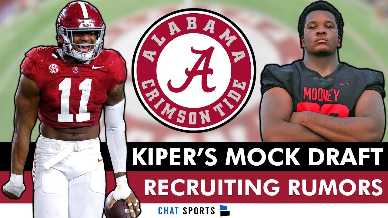 Alabama Football Rumors Mel Kiper 2025 NFL Mock Draft + Alabama