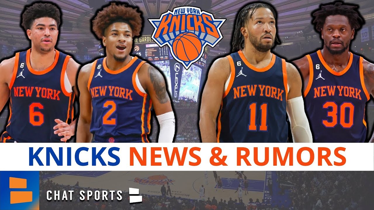 NY Knicks News & Rumors on Jalen Brunson, Julius Randle, Miles McBride