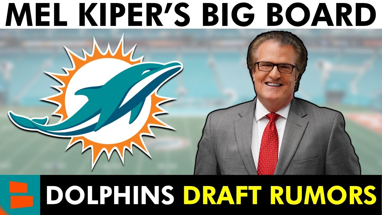 Mel Kiper’s 2024 NFL Draft Big Board Miami Dolphins 1stRoundPick