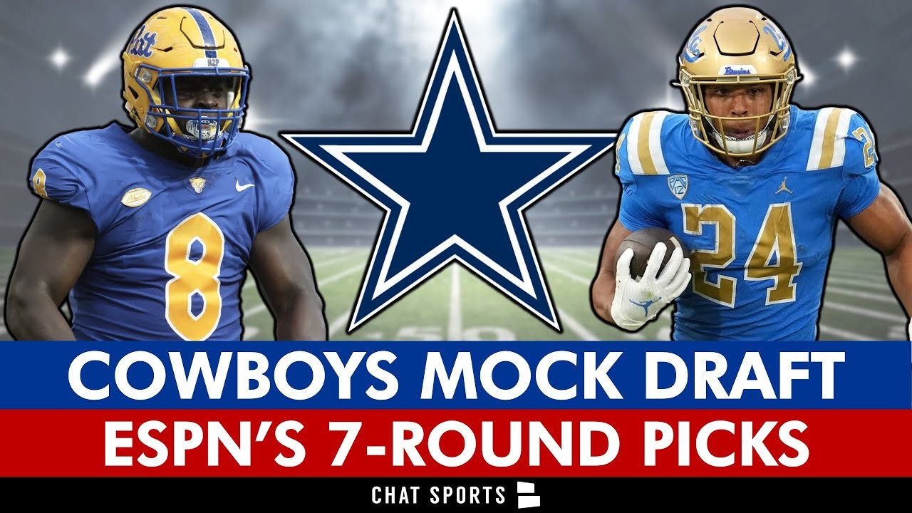 FINAL Dallas Cowboys 7-Round 2023 NFL Mock Draft, Cowboys Rumors