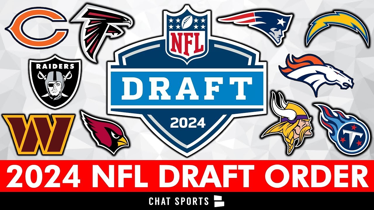 2024 NFL Draft Order For NonPlayoff Teams (Picks 118) Will The