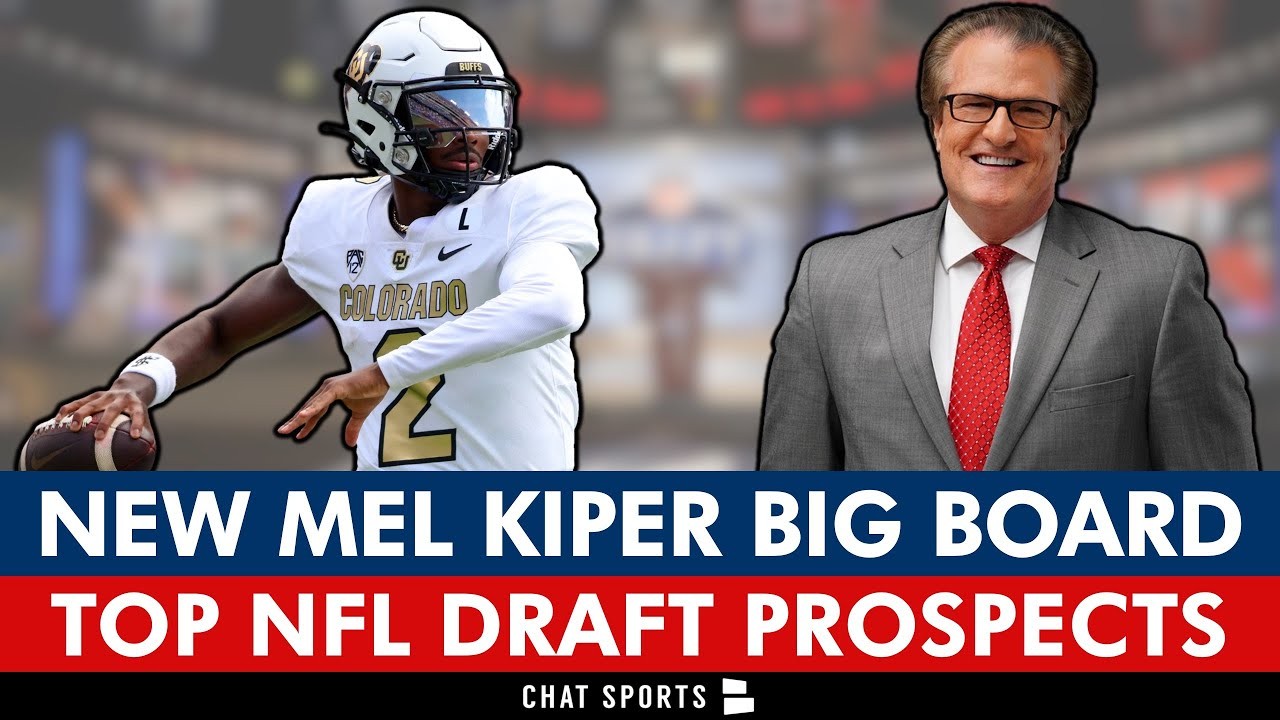 Mel Kiper 2024 NFL Draft Big Board Top 25 NFL Draft Prospects Ft
