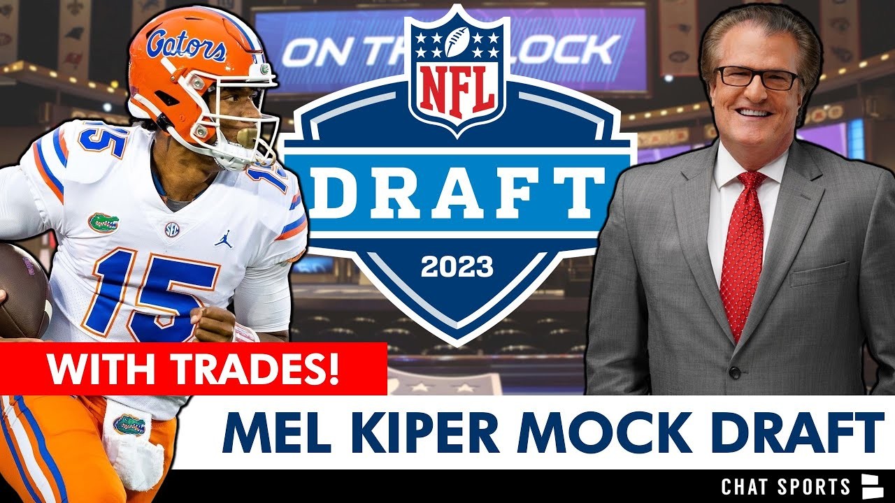 Mel Kiper 2023 NFL Mock Draft WITH Trades Latest 1st Round Picks From