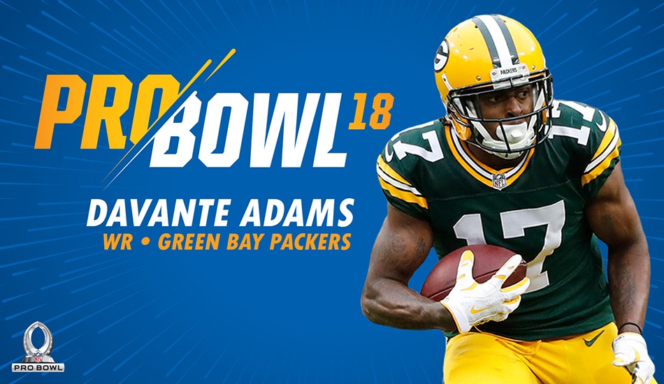 Packers WR Davante Adams named to Pro Bowl