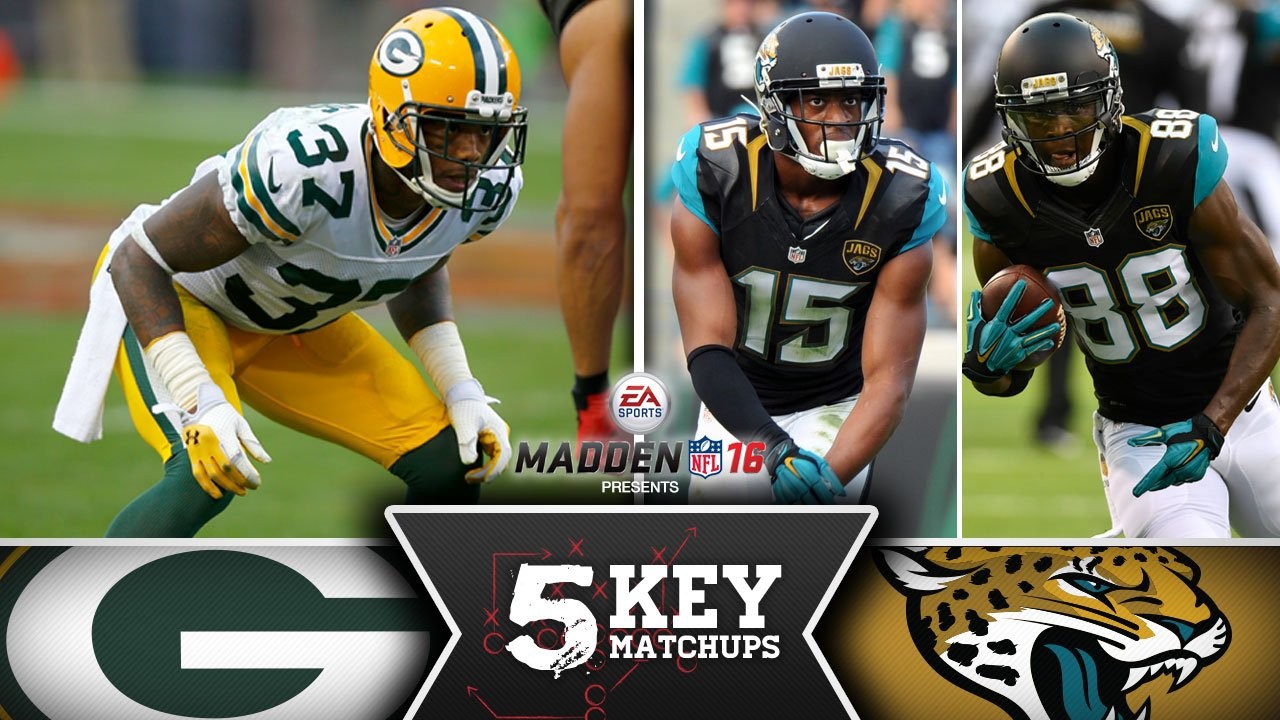 Packers vs. Jaguars Five key matchups