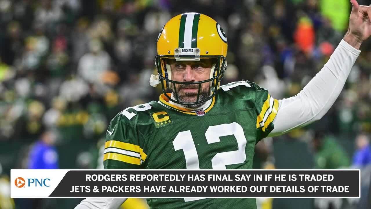 Aaron RodJETS: Rodgers talked about his 'four hours' meeting with the New  York Jets owner, who produced a COVID 19 vaccine