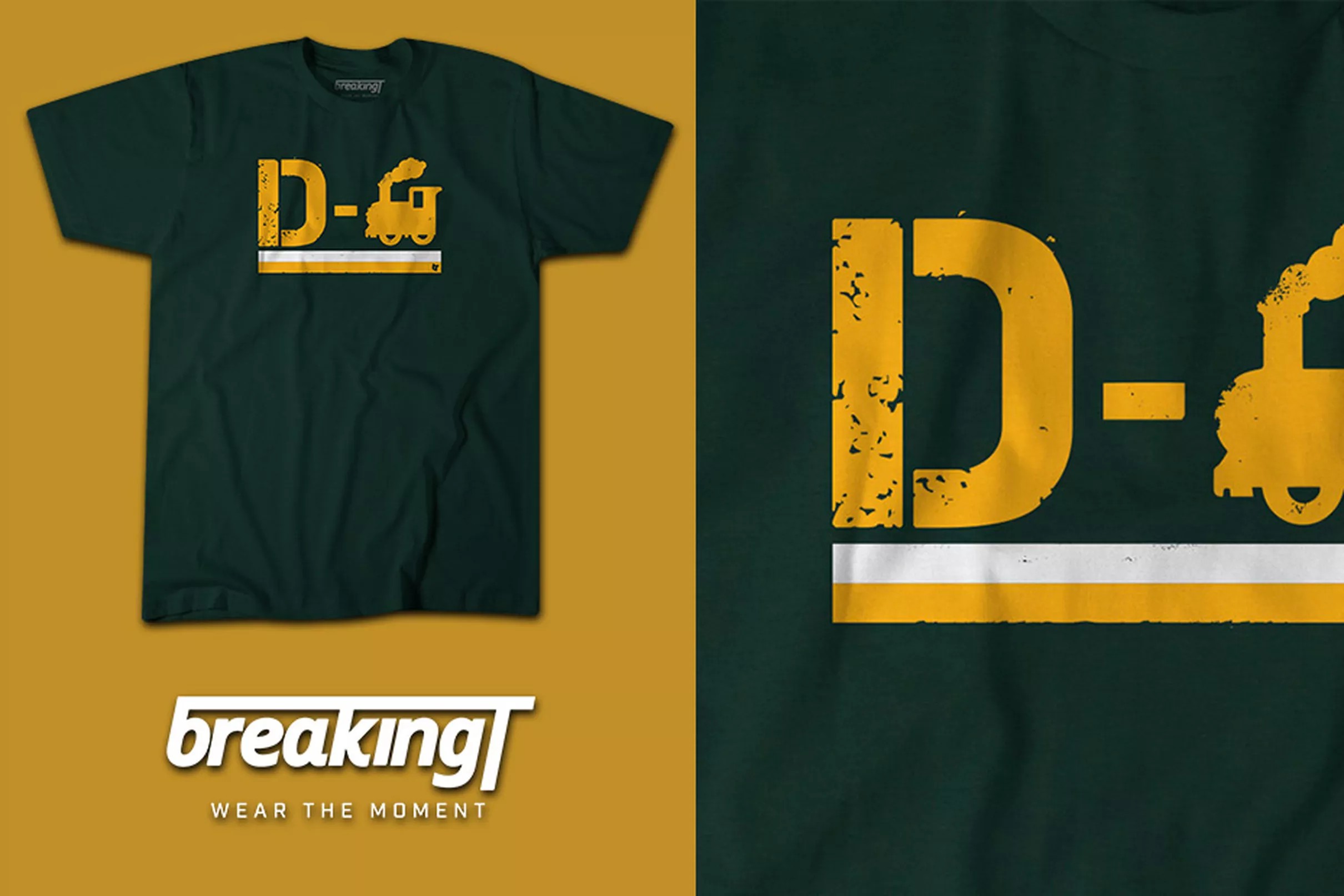 packers d train shirt