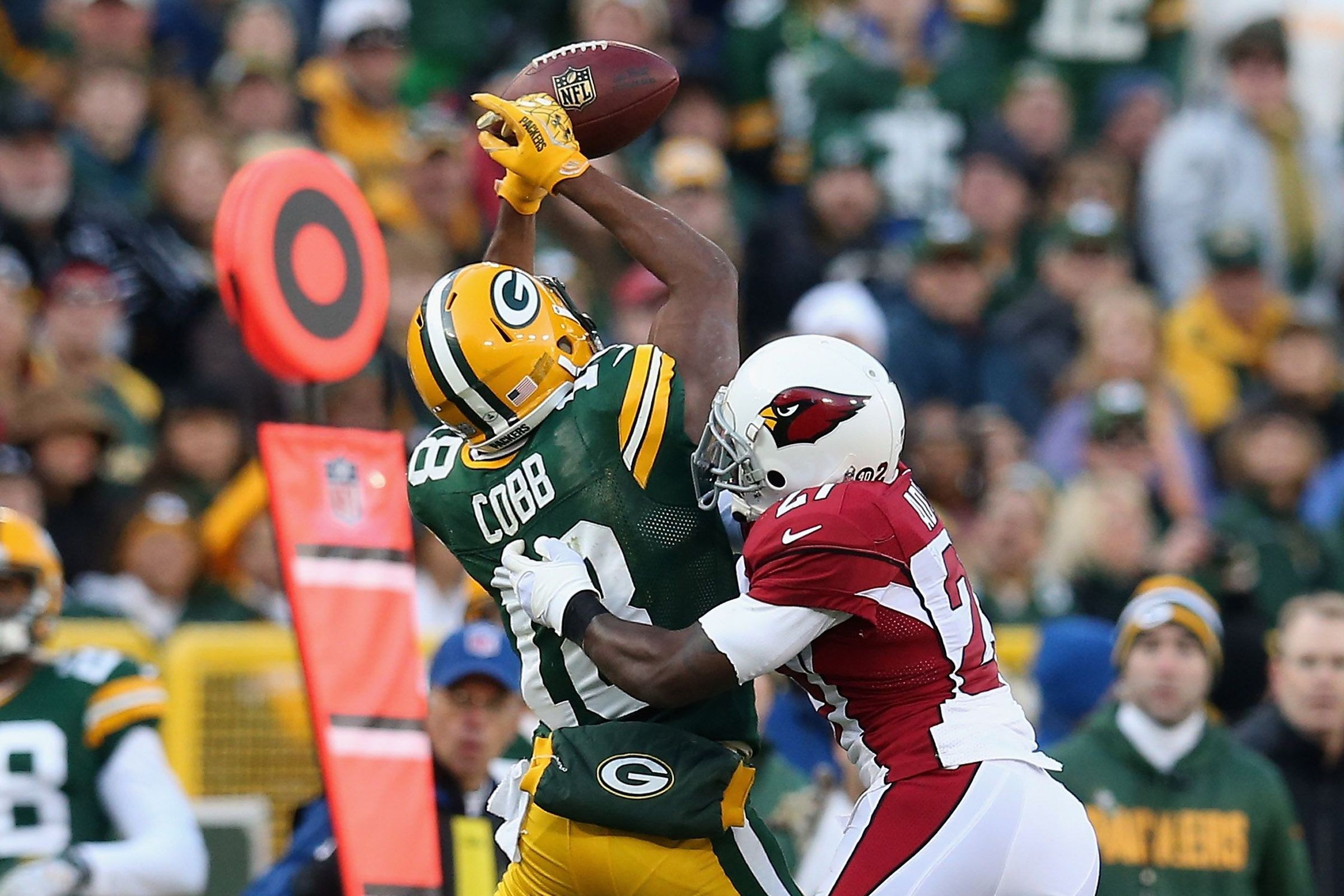 packers vs cardinals score