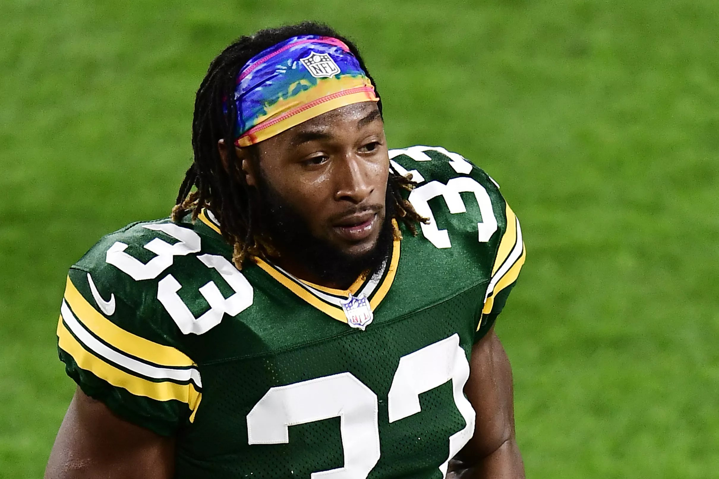 Packers Week 7 Inactives Aaron Jones sits out, joined by Kevin King